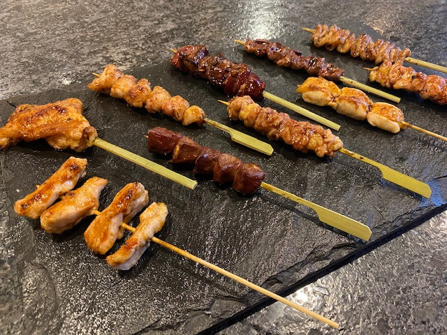 Chicken Kushi Moriawase